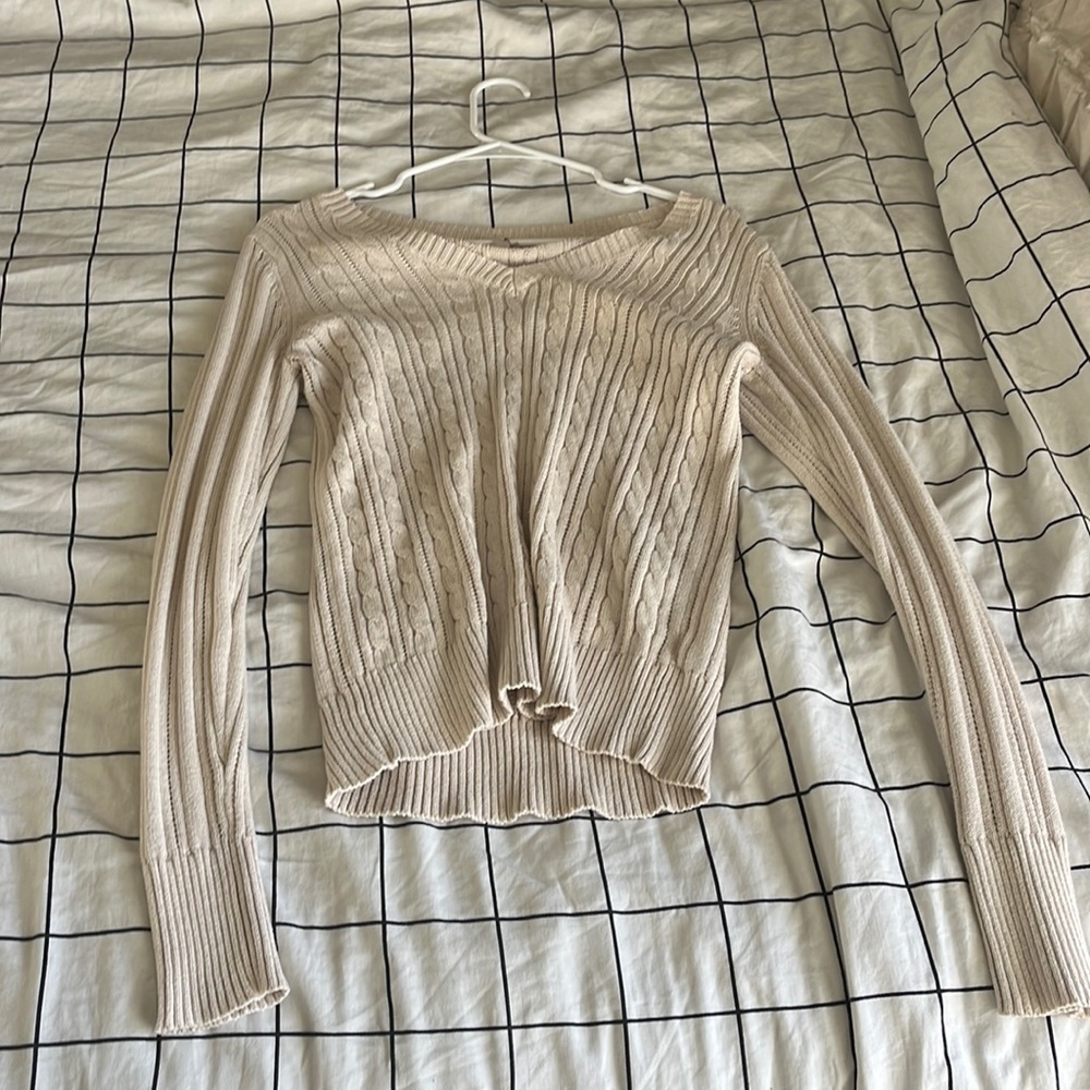 Cream Sweater